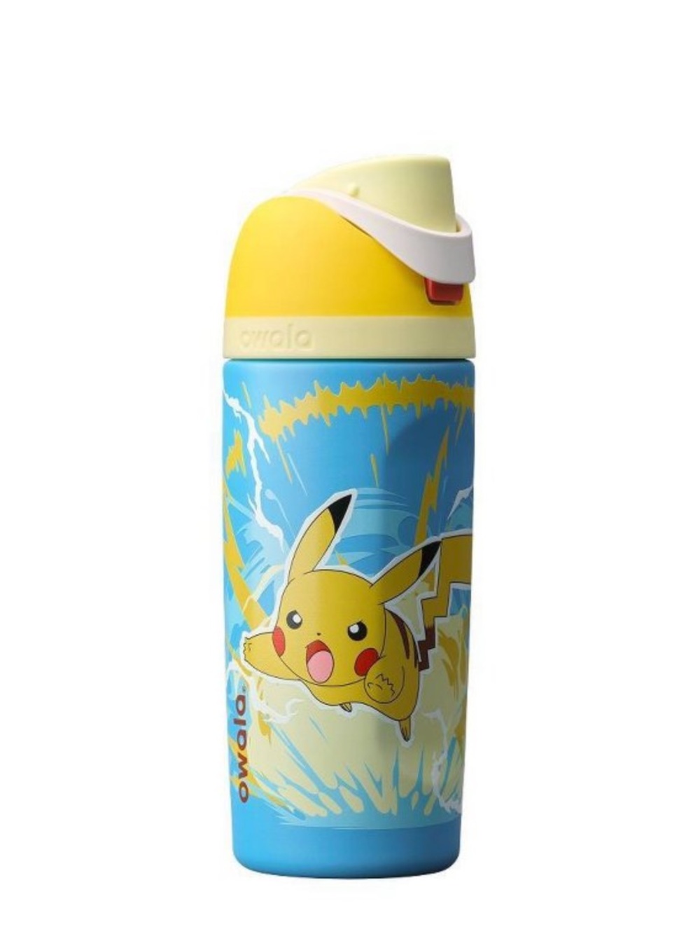 Pokémon Pikachu Kids Water Bottle - Yellow & Blue